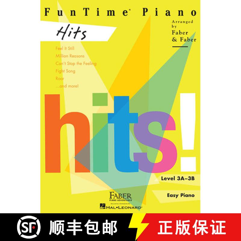 【3-4周达】Funtime Piano Hits - Level 3a-3b [9781616776954]