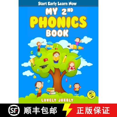 【3-4周达】My 2nd Phonics Book with Audio: Second book in the series, over 200 pages of Phonics Lesso... [9781304008695]