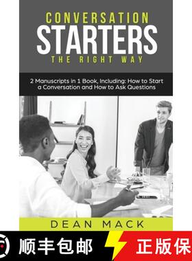 【3-4周达】Conversation Starters: The Right Way - Bundle - The Only 2 Books You Need to Master How to... [9798869376336]