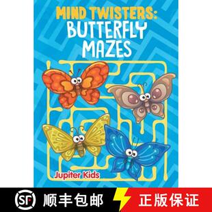 Mind 4周达 Twisters Butterfly 9781682608739 Mazes