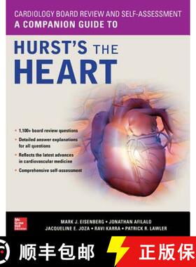 【3-4周达】Cardiology Board Review and Self-Assessment: A Companion Guide to Hurst's the Heart [9781260026153]