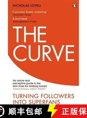 【3-4周达】The Curve : Turning Followers into Superfans [9780670923212]