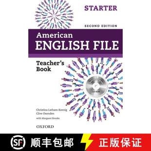 【3-4周达】American English File Second Edition: Starter Teacher's Book with Test and Assessment CD-ROM [9780194776325]
