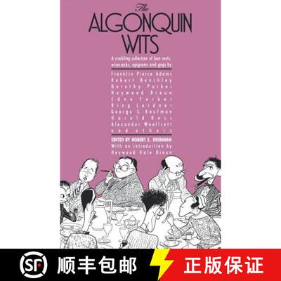 【3-4周达】The Algonquin Wits: Bon Mots, Wisecracks, Epigrams and Gags [9780806509471]