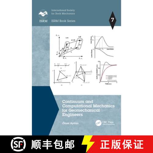 【3-4周达】精装 Continuum and Computational Mechanics for Geomechanical Engineers [9780367680534]