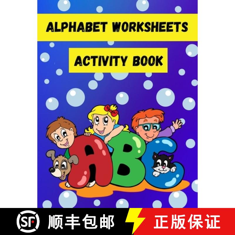【2-3周达】Alphabet Worksheets Activity Book: Spot the Letters and Find the Same Letters Activity Boo... [9781803891927]