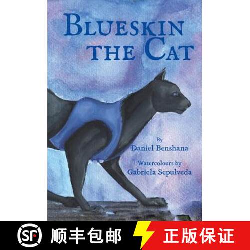 【3-4周达】Blueskin the Cat [9780956634931]