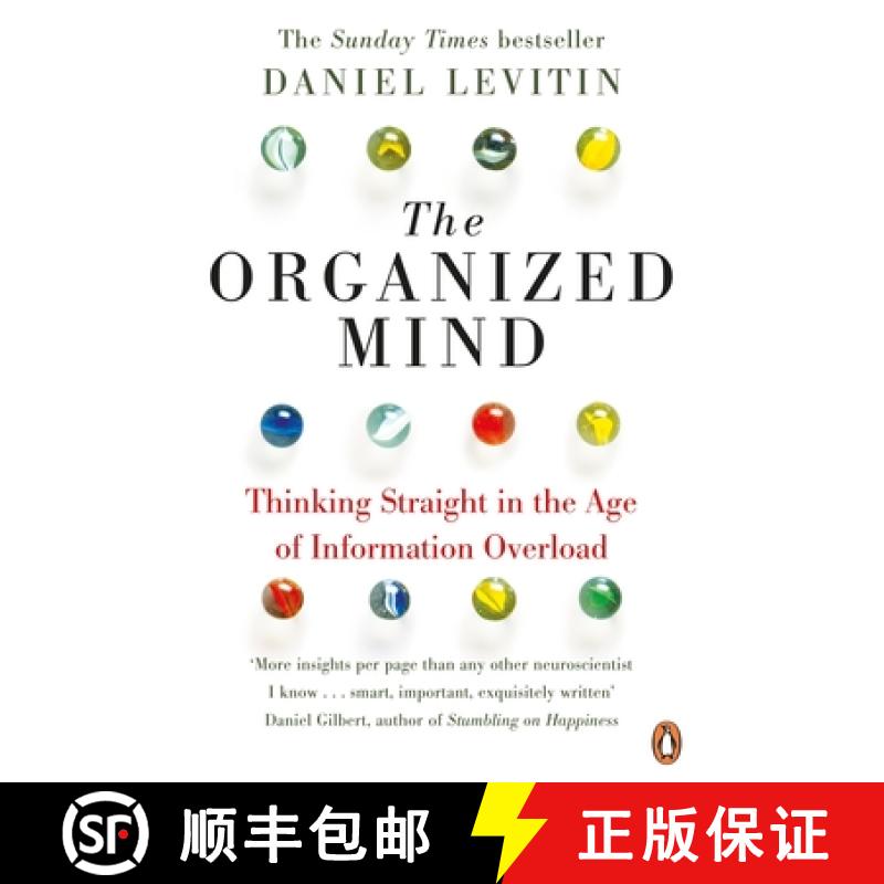 【3-4周达】The Organized Mind : The Science of Preventing Overload, Increasing Productivity and Resto... [9780241965788]