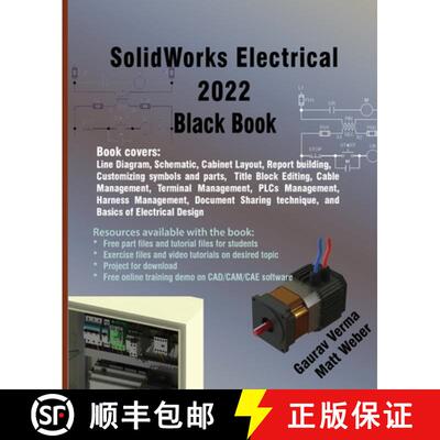 【3-4周达】SolidWorks Electrical 2022 Black Book [9781774590515]
