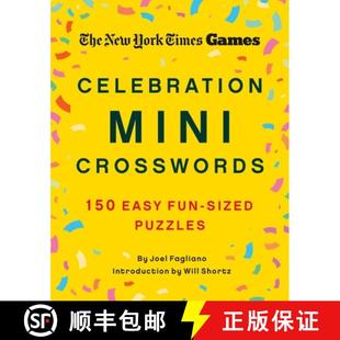 Fun 4周达 Times York Celebration Easy Sized 150 New Crosswords Mini 9781250352071 Puzzles Games