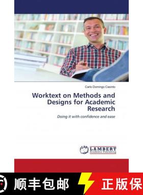 预订 Worktext on Methods and Designs for Academic Research [9786202787130]