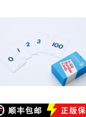 【3-4周达】Numicon: 0-100 Numeral Cards [9780198487197]