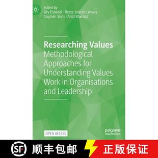 for Methodological Understanding Organisati... Researching 4周达 9783030907686 Values Work Approaches