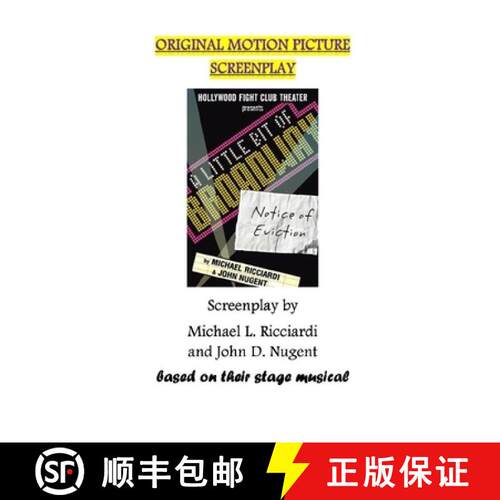 【3-4周达】A Little Bit of Broadway Screenplay [9781329109360]