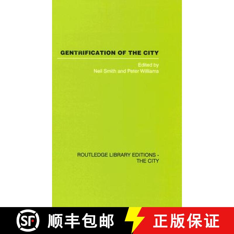 【3-4周达】GENTRIFICATION OF THE CITY RLEC [9780415418294]