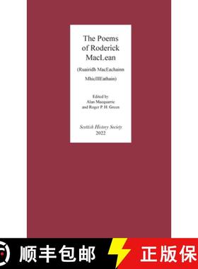 【3-4周达】The Poems of Roderick MacLean: (Ruairidh Maceachainn Mhicilleathain - D. 1553) [9780906245477]