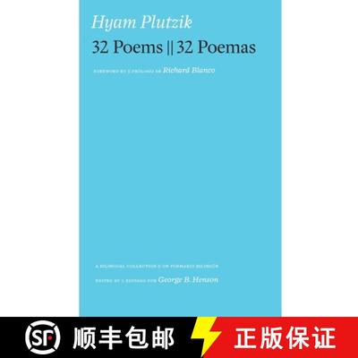 预订 Hyam Plutzik 32 Poems -- 32 Poemas [9781735039961]