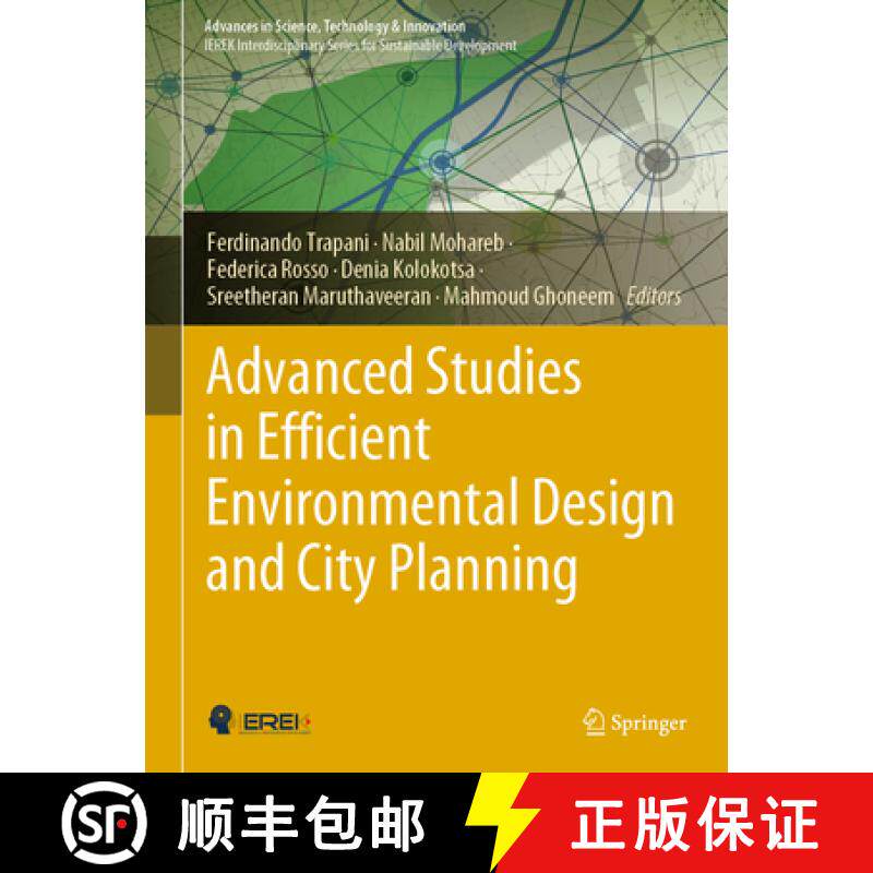 【3-4周达】Advanced Studies in Efficient Environmental Design and City Planning [9783030651800]