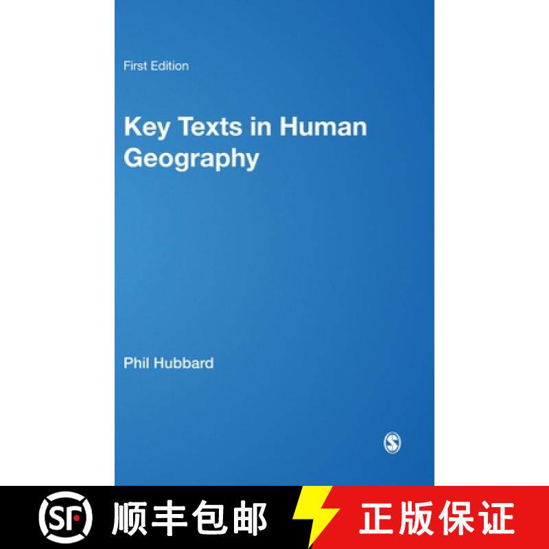 【3-4周达】Key Texts in Human Geography [9781412922609]