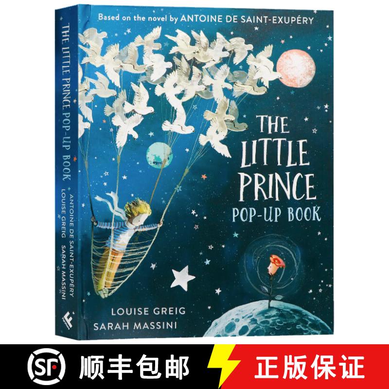 现货 小王子立体书 The Little Prince: The beloved classic fable, adapted as a pop-up book for a new ge... [9780008595227]