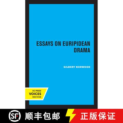 【3-4周达】Essays on Euripidean Drama (First Edition) [9780520318595]