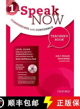 预订 Speak Now Teachers Book Level 1 2019 Pack [9780194418560]