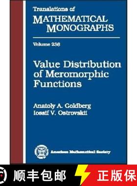 【3-4周达】Value Distribution of Meromorphic Functions [9780821842652]