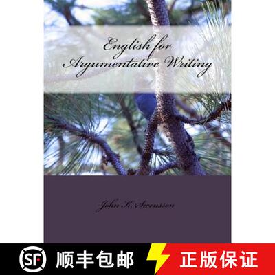 【3-4周达】English for Argumentative Writing, 2nd Edition [9780996782012]