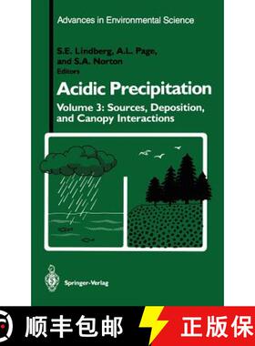 【3-4周达】Acidic Precipitation : Sources, Deposition, and Canopy Interactions [9780387970158]