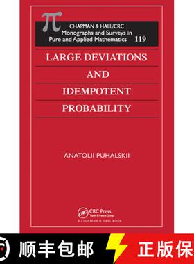 【3-4周达】Large Deviations and Idempotent Probability [9780367455293]
