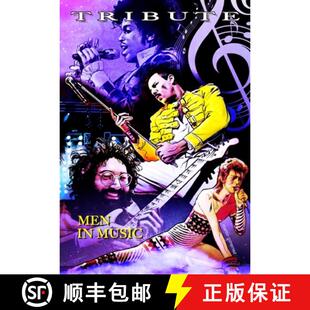 【3-4周达】Tribute: Men in Music: Prince, David Bowie, Jerry Garcia & Freddie Mercury [9781959998907]