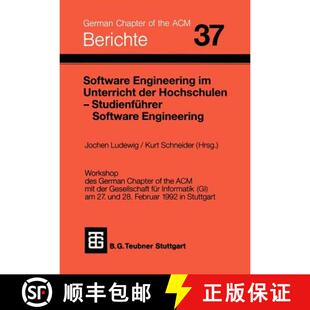 【3-4周达】Software Engineering im Unterricht der Hochschulen SEUH ’92 und Studienführer Software E... [9783519026785]