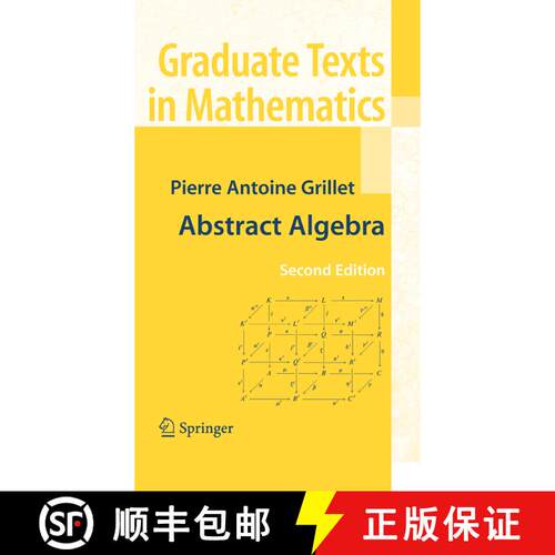 【3-4周达】精装 抽象代数 精装 Abstract Algebra [9780387715674]