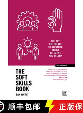 【3-4周达】The Soft Skills Book: The Key Difference to Becoming Highly Effective and Valued [9781915951755]