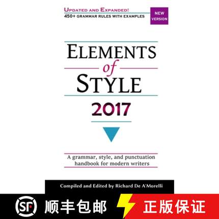 【3-4周达】Elements of Style 2017 [9781988236315]