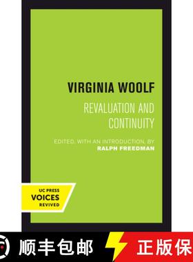 预订 Virginia Woolf: Revaluation and Continuity [9780520415508]