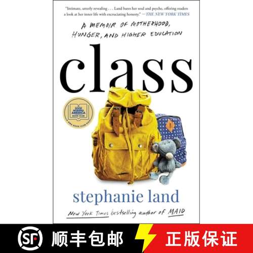 【3-4周达】Class: A Memoir of Motherhood, Hunger, and Higher Education [9781982151409]