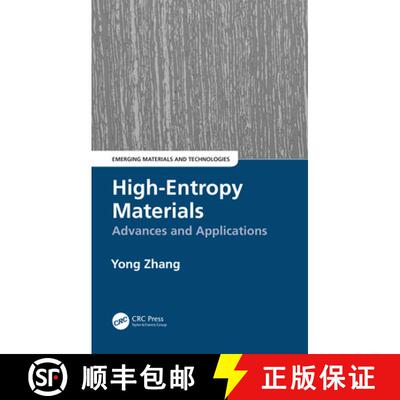 【3-4周达】精装 High-Entropy Materials: Advances and Applications [9781032323916]