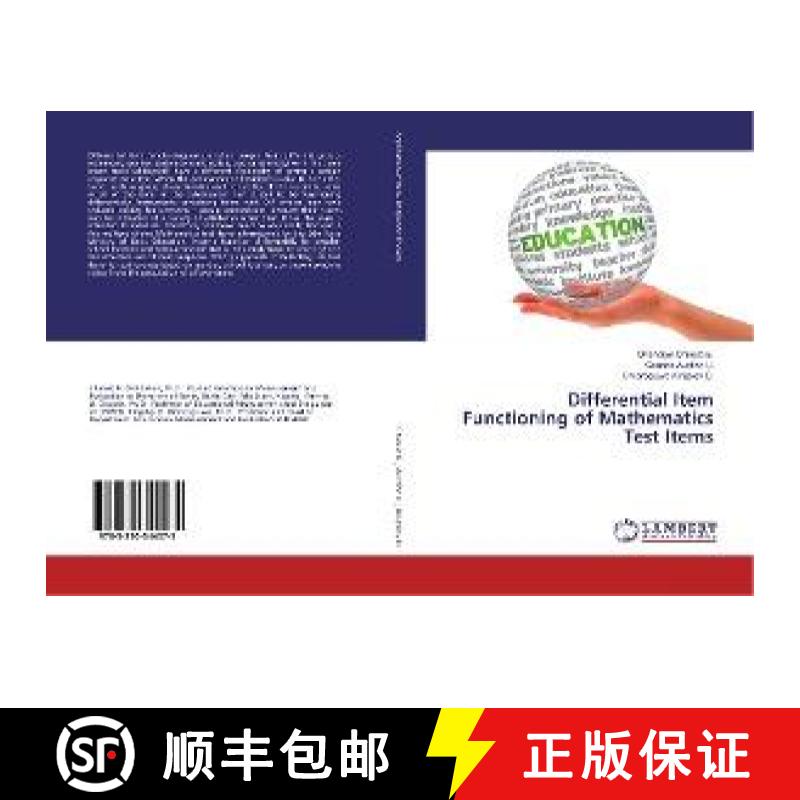 预订 Differential Item Functioning of Mathematics Test Items [9783330344075]