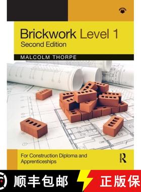 【3-4周达】Brickwork Level 1: For Construction Diploma and Apprenticeship Programmes [9780367625351]
