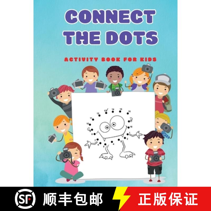 【2-3周达】Connect The Dots: Fun Dot to Dot Puzzles Activity Books for Kids, Toddlers, Boys and Girls... [9783755102281]