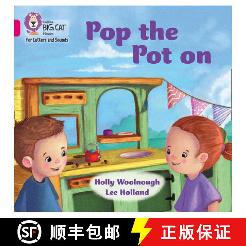 【3-4周达】Pop the pot on: Band 01b/Pink B [9780008442095]