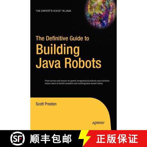 【3-4周达】The Definitive Guide to Building Java Robots [9781590595565]