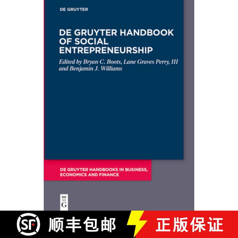 预订 de Gruyter Handbook of Social Entrepreneurship [9783110795356]