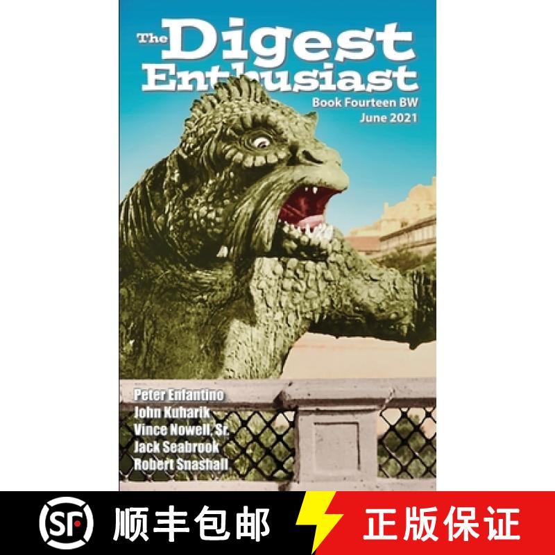 【2-3周达】The Digest Enthusiast #14BW: Explore the world of digest magazines. [9781734454864]