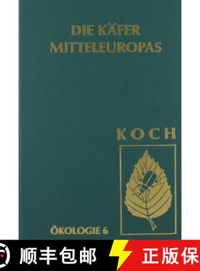预订 Die Käfer Mitteleuropas, Bd. E6: Artenassoziationen in Makrohabitaten: Terrestrischer Bereich II [9783827406958]