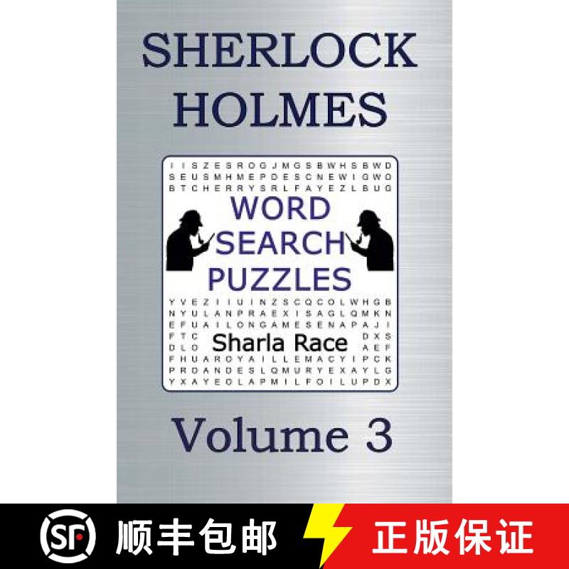 【3-4周达】Sherlock Holmes Word Search Puzzles Volume 3: The Five Orange Pips and The Man with the Tw... [9781907119569]