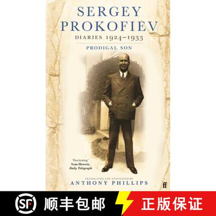 【3-4周达】Sergey Prokofiev Diaries 1924-1933 : Prodigal Son [9780571380909]