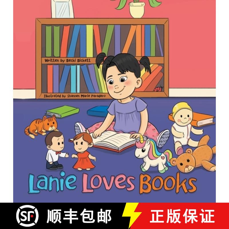 【3-4周达】Lanie Loves Books [9781664202306]