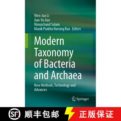 【3-4周达】精装 Modern Taxonomy of Bacteria and Archaea : New Methods, Technology and Advances [9789819957194]